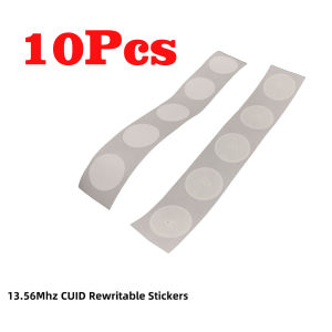 13.56mhz CUID changeable S50 1K RFID Sticker Wet Inlay NFC tag Sector 0 Block 0 UID Rewritable Proximity Card Copy Badge Clone