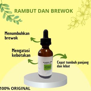 penumbuh rambut botak rontok alami pelebat jenggot dan kumis pelebat bulu mata alis aman ampuh permanen