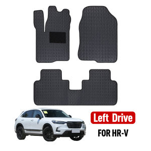Custom car floor mat Luxury Leather waterproof wear-resistant anti-slip car floor mat for Honda HR-V 2023-2024