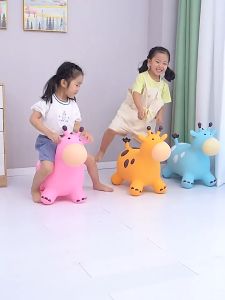 REDFIRE TOYS MAINAN KUDA KARET PHYTONA ANIMAL JUMPING SHEEP BOUNCER DOMBA INFLATABLE MUSIK LAMPU