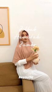JILBAB INSTAN HAMIDA EL JERSEY JUMBO