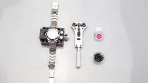 Alat Sederhana Perbaikan Jam / Stainless Steel Watch Tools /  Case Opener Pembuka Tutup