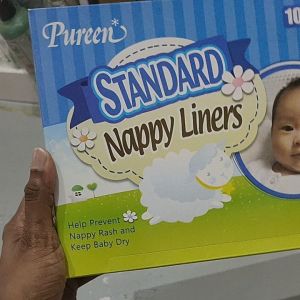 Pureen Standard Nappy Liners 100pcs (Best Buy)