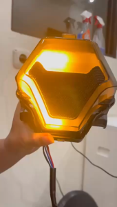 Stoplamp 3in1 R25 Old MX King xcase Lampu Stop Belakang Sein LED