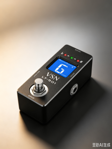 VSN LT-901 Guitar Tuner Mini Chromatic Tuner Pedal Effect LED Display True Bypass Guitar Accessories for Electric Guitar Bass