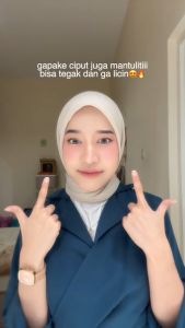 Segiempat Paris Jadul | Varisha | Redrose | Azara (Pouch Gratis)