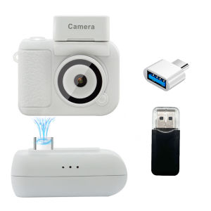 Y4000 Mini Keychain Camera With Screen HD 1080P Portable Retro kids Cam Ultra Compact Pocket DV Video Recorder With Flash Lamp