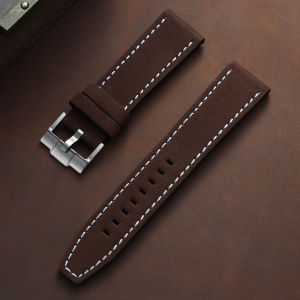 20mm 22mm Genuine Leather Watch Band Bracelet for Omega for Seiko Watch for Men Women Business Sport Replacement Universal Strap