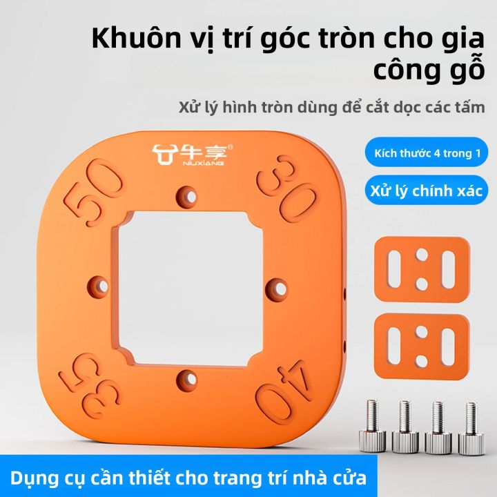 Mẫu Định Hình Góc Cạnh Cho Máy Khắc Gỗ, Dụng Cụ ABS, Tạo Góc Cong Từ ...