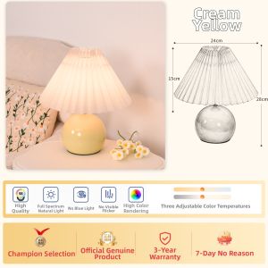 SHIGUANGSUIDAO | Bedside Night Light Sleep Aesthetic Creamy Luxury