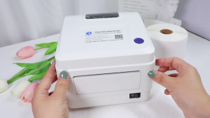 COD Thermal Printer A6 size Bluetooth iOS Android shipping label barcode printer AWB printing