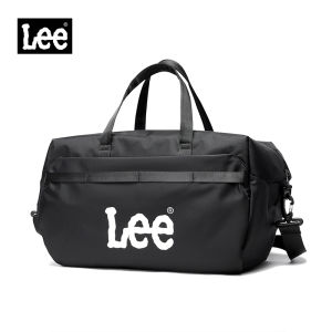 LEE Women Waterproof Black overnight Bags For travelling bags for luggage handcarry Large Capacity weekend bag For Men heavy duty Duffel Weekender
