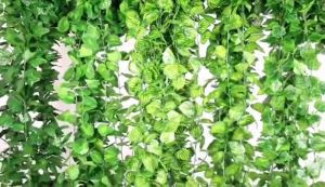 2.4M Green Artificial Plant Wall Hanging Ivy Leaf Garland Vine for Outdoor Garden Decor Silk Fake Plant