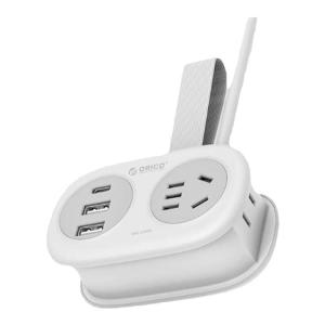 Portable Travel Pocket USB Socket Charger Orico Multi-Position Extension Lead Board Compact Desktop Power Strip Adapter