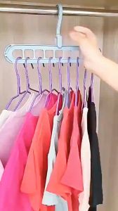 Hanger Gantungan Pakaian Baju 9 Lubang Multifungsi Super Praktis