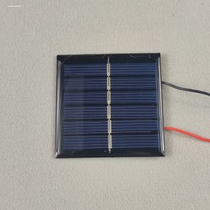 Round 3V Solar Panel Single Polycrystalline Silicon Photovoltaic Component