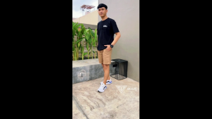 AKAJE Celana Pendek Boardshort Pants Aoxy Series Bahan Katun Twill Stretch Santai Casual Pria Wanita