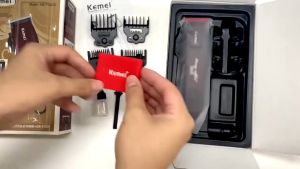 Alat Cukur Rambut Kemei KM PG2600 Pro Hair Clipper Kit Indikator Baterai LCD Digital