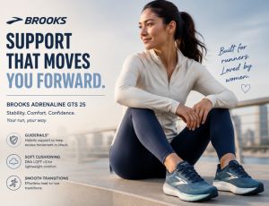 Brooks Adrenaline GTS 25 running shoes for women [Authorized retailer]