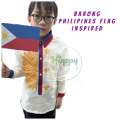 Barong Philippine Costume Buwan ng Wika BARONG PHILIPPINE FLAG BOY - UNITED NATION COSTUME. 