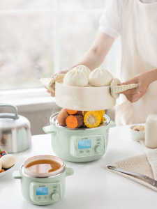 BUYDEEM | Household Multifunction Scheduled Electric Steamer Stainless Steel