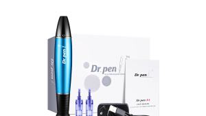 Derma Pen Dr. A1 Button 5 Levels Adjustment Electric Micro Skin Care 0.25mm Needle Micro Skin Machine Beauty Tool