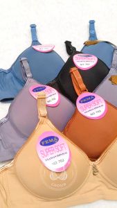 BRA POLOS TANPA KAWAT FEMA 703 SIMIQI 770 CUP A KAIT 2 SIZE 34 - 40