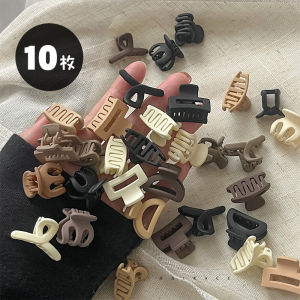 Mini Frosted Hair Clips Womens Fashion Small Size Resin Hair Accessories Korean Style Fresh Outburst Shark Clamp Hair Cards