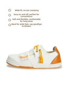 THEMULE | Easy-On Magic Tape Wide Fit Canvas Shoe