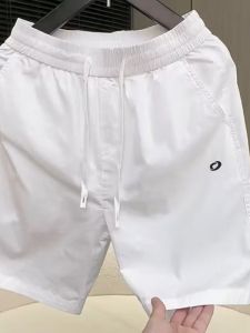 Quần Short Nam Mùa Hè 2025 Quần Dài Đến Đầu Gối Ống Đứng Rộng Rãi Mỏng Phong Cách Bãi Biển Thường Ngày Quần Dài Thường Ngày