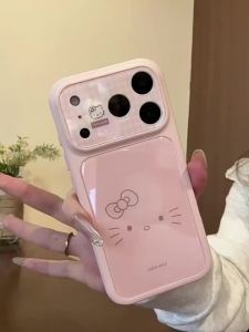 Sanrio | Ốp Điện Thoại Hello Kitty Y2K Hoạt Hình Dễ Thương Cho iPhone 17 Pro Max 16 Pro Max 15 14 Pro Max - Vỏ Nhựa Sơn Chống Xước