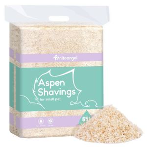 Niteangel Soft Fluffy Mulch Hamster Cage Supplies Poplar Wood Shavings And Sawdust for Golden Retriever Hamsters