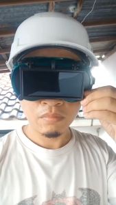 COD KIRIM CEPAT TaffGUARD Kacamata Las Otomatis Gelap Terang Anti Asap Warna 3d Safety Yang Bagus Auto Darkening Welding Goggles - YZ01