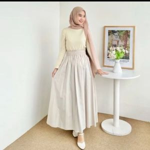 Sonia skirt SKIRT Wanita MOTIF polos ROK PREMIUM ROK DAILY KOREAN STYLE ROK MIDI REMAJA WANITA OOTD HIJAB ROK SKIRT/ROK Katun Original SUSUN ROK PANJANG UNIK/DEWASA WANITA BIGG PROMO TEBAL WANITA REMAJA DAN DEWASA MURAH {COD}