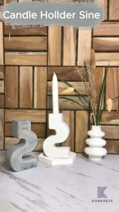 Tempat Lilin Aesthetic Sine & Cera / Sine & Cera Candle Holder Aesthetic / Dekorasi Rumah Aesthetic