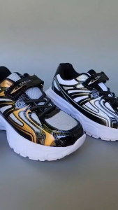 Comex Rush Banther Dil Sepatu Sekolah Anak TK Sneakers SD SMP Perekat Keren Kekinian 28-36