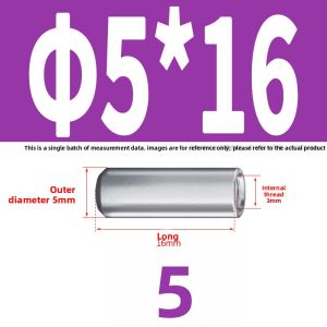 POWER&STRONG | Stainless Steel Internal Threaded Cylindrical Pin M4-M12