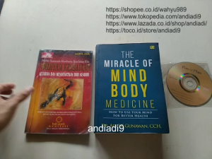 BEKAS BUKU THE MIRACLE OF MINDBODY MEDICINE HOW TO USE YOUR MIND FOR BETTER HEALTH ADI W. GUNAWAN MEDITASI KESEHATAN MERTA ADA ORIGINAL ASLI