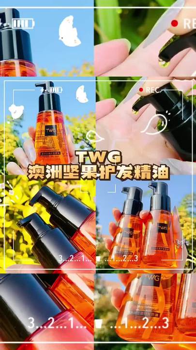 Rongyao Moroccan Hair Oil Repair Improve Dry Frizzy Nourish Smooth Perm Repair Hair Oil