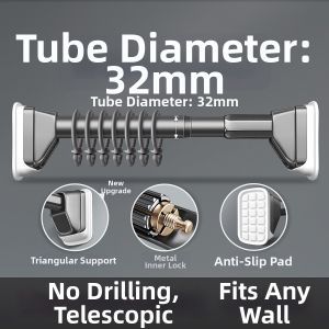 WEILAISHI | Silent Drill-Free Extendable Curtain Rail