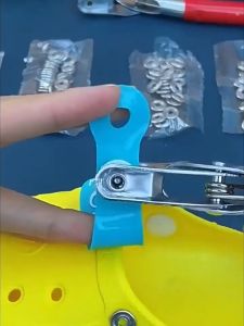 Avinas 9.5mm Metal Snap Button Tool Kit DIY 100 Set With Fastener Pliers Press Tool Kit For Clothing Sewing Bags Jeans