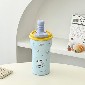 Cốc Giữ Nhiệt Dây Hút Dễ Thương Dung Lượng Lớn
