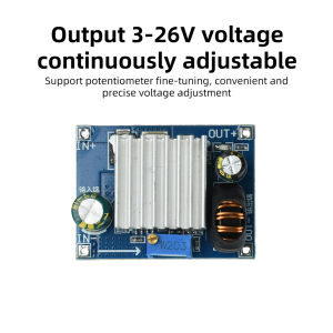Dc 9-100v Turn To 3-26v 12v 24v Output Adjustable Step down Power Supply Module Converter Buck For Solar energy and industrial