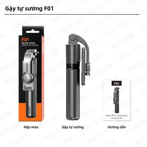 Gậy Tự Sướng Mini TOKQI Tích Hợp Chân Máy Điều Khiển Từ Xa Không Dây Và Đèn Trợ Sáng Tùy Chọn Dành Cho Quay Video Điện Thoại Di Động Chất Liệu Thép Không Gỉ Nhẹ.