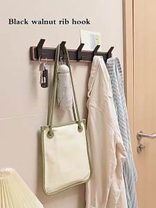 Clothes Hook Bathroom Tower Hanger Wall Mounted No Punching Coat Key Tower Holder Bag Hat Hanger Home Accessories Storage WB8144