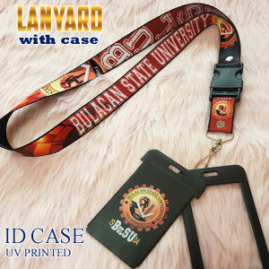 BULSU Bulacan State University Lanyard Id Lace Id Holder