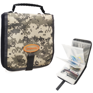 Aventik Fishing Soft Lure Bag Fishing Rig Bag Tackle Accessory Storage Bag Fishing Lure Soft Bait Storage Bag