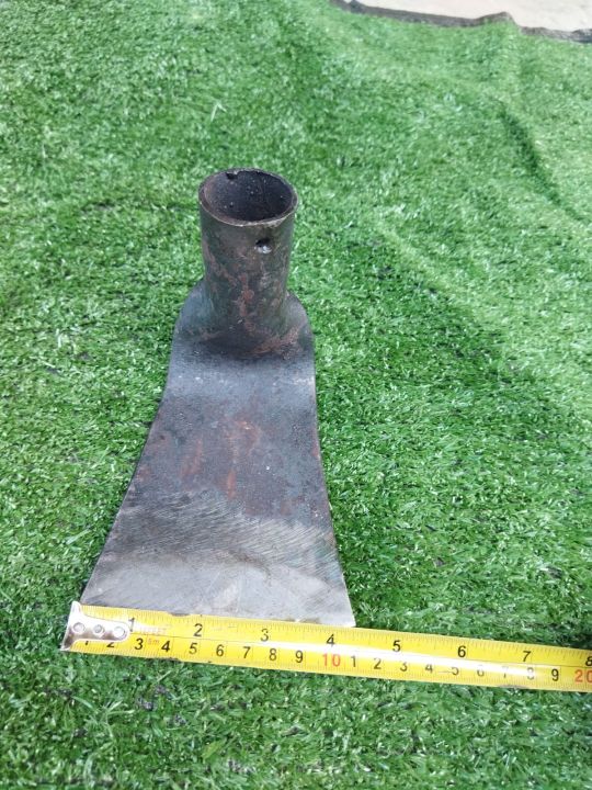 จอบบ้องเหล็กแหนบแท้ตีร้อน ขุดดินดีเยี่ยม