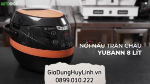 Nồi nấu ủ trân châu tự động đa năng Yubann 5 lít - 8 lít