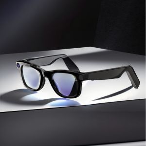 AIBluetooth smart glasses H1100 anti shake photography and video recording intelligent voice translation everything recognition AI fast chargingAI recording glassesvlogging smart glasses